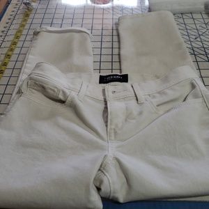 Kids skinny denim capris